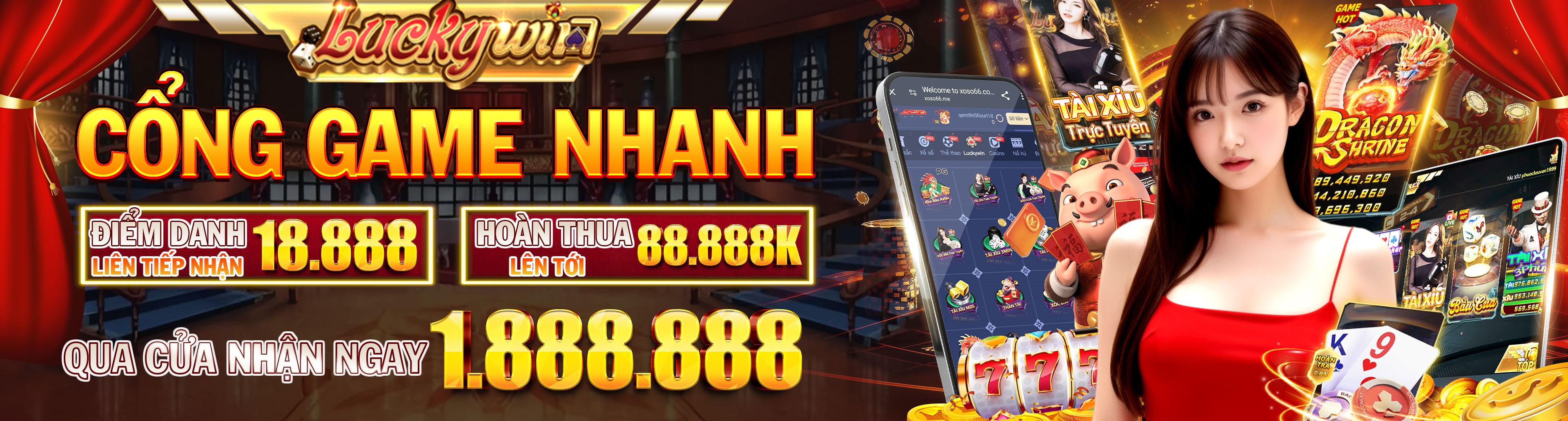 Hình ảnh quảng cáo của sv888 hiển thị nền tảng và các lợi ích